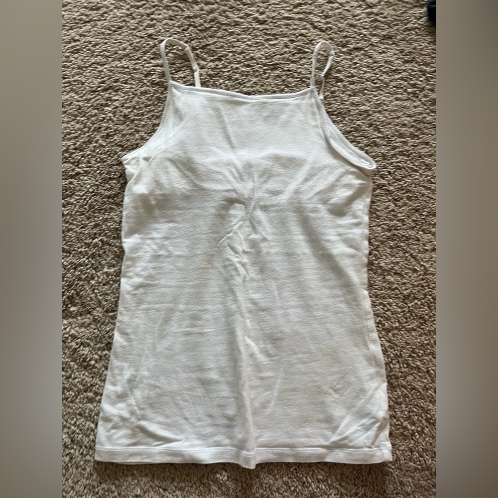 plain white, kids 10-12, tank top from old navy